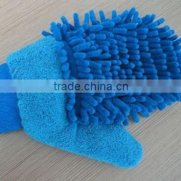 microfiber car cleaning mitt