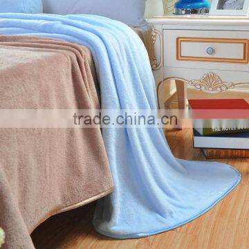 All Season Coral Fleece Bed Blanket