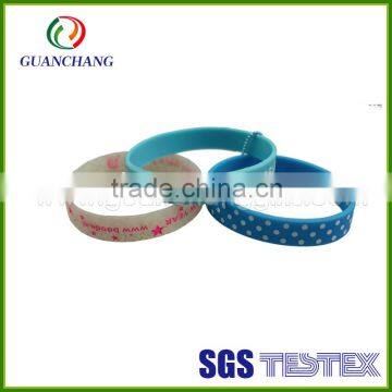 China wholesale cheap promotional silicone bracelet, hot sale antistatic wrist band, high quality ibeacon wrist band