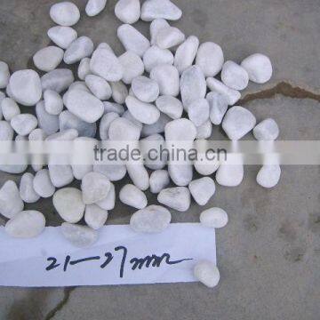 green white red pebbles stone for landscaping decoration