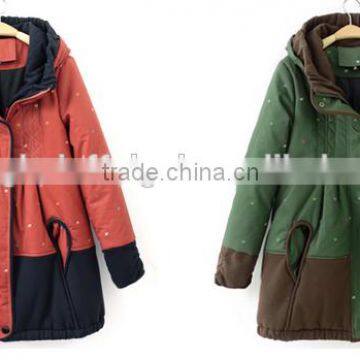 ladies plaid winter coat