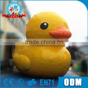 Attractive Commercial Advertising Inflatable Model Rubber Yellow Duck