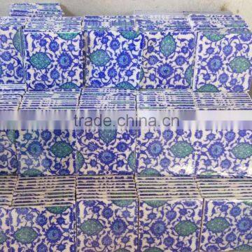 Brush Paint Tile / Jaipuronline Bluepottery Tiles