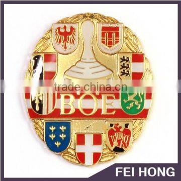 China wholesale large various styles custom metal button badges