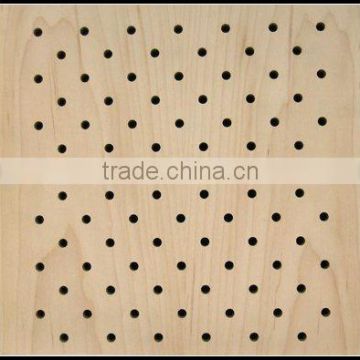 high quality wood acoustic perforated panels