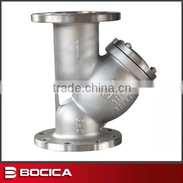 Stainless steel wcb flange Y Strainer