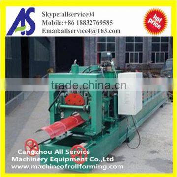 450 Glazed Tile Ridge Cap Roll Forming Machine