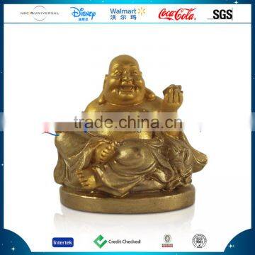 2016 Yellow Wholesale Resin Laughing Budda Statue