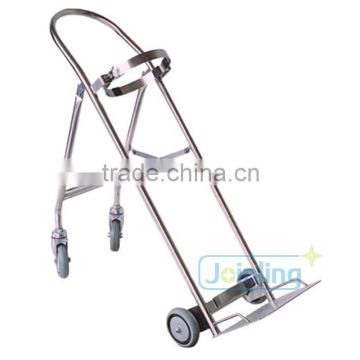 Stainless Steel Oxygen Cylinder Trolley