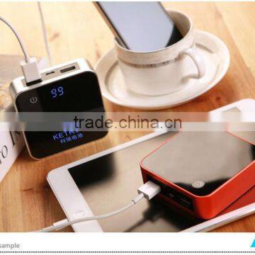 aluminum digital indicator backup battery 8400mah patent power bank