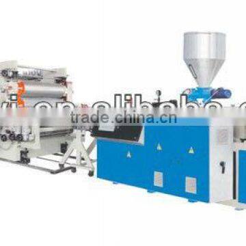 PVC free foaming board plastic sheet extrusion machine