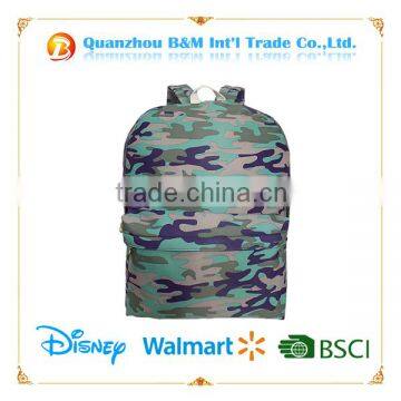 Fashion camouflage printing backpack