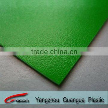 Blue rough matt rigid PVC sheets for silksreen printing