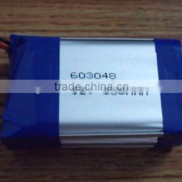 11.1V 12V 800mah 3S Rechargeable lithium battery pack li-polymer battery cells