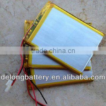 Rechargeabler 3.7V 3400mAh PDA lithium polymer battery china manufacturer