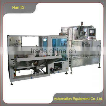 Plastic packing material box filling machine carton machine