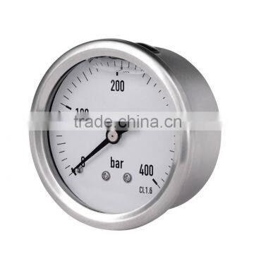 High pressure gauge manometer for pressure washer use
