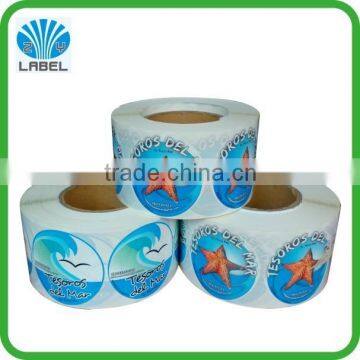 Label Manufacturer Printing Permanent Adhesive Label Sticker ,printed Stickers on Roll photo-2