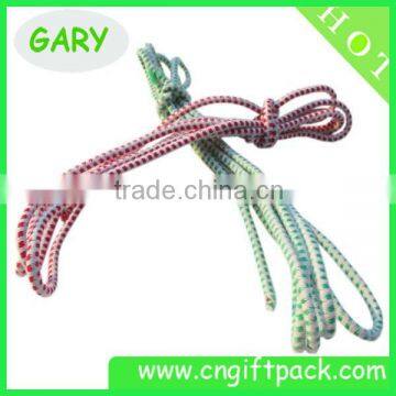 Green and White Wixed Round Polyester Bungee Cord in Bobbin
