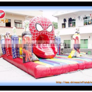 Spider man jumping castle / inflatable jumping castle/attractive spider-man inflatable jumping bouncer obstacle