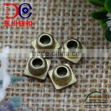 Fashion Closed Capped Engraved Logo Brass Jean Rivet for Garments photo-6