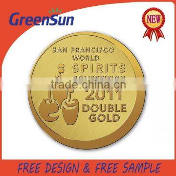 Gold Customized Soft Enamel Copy Coin