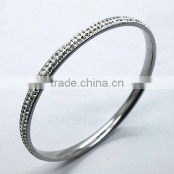 2013 Wholesale Charm Bangles Crystal Square Bangles With Big Women Bracelet Girl Bangles