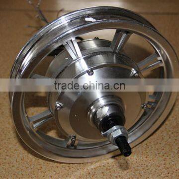 Geared brushless 350w 12 inch wheel motor for electric scooter (Model HMG12)