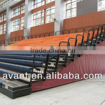 retractable audience chair with CE certificates