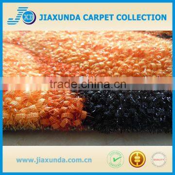 New Design Orange Colour 3D Tufted Carpets for Home Quality Choice