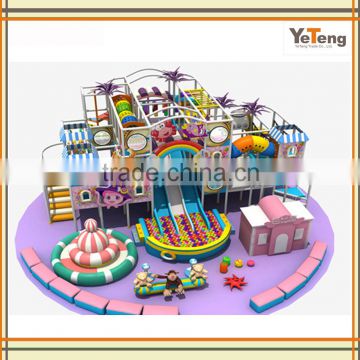 Top quality&service big commercial kids indoor playground candy