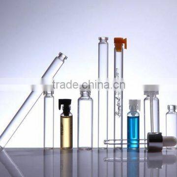 Perfume glass vial for tester