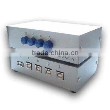 Manual USB 2.0 Switch 4 Port