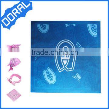 Factory Promotional Fashion Custom Square Scarf/bandana photo-2