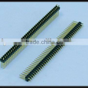 Dual Row Straight DIP Type Pitch 2.54mm Pin Header