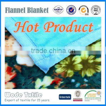 Korean High Quality Plain Printing Super Soft Coral Fleece Blanket photo-6