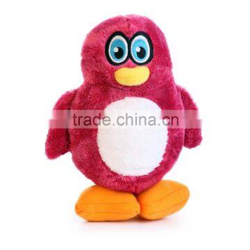 St red pretty penguin toys with musical christmas hot toys for kids on house