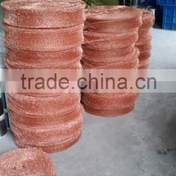 Hot sell high quality bronze mesh/spiral/flat scourer/golden scourer/brass scourer manufacture factory