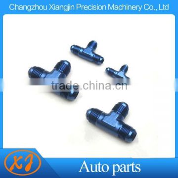 cnc manufacture AN4 AN6 AN8 AN10 special aluminum flare tee