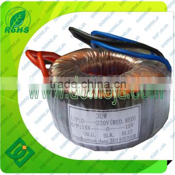 Custom ring transformer 115v 24v 29va toroidal UPS power transformer for wind energy