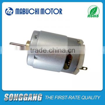 Mini Hair Dryer Motor 20V DC 17200rpm with Permanent Magnet Construction RS-385SA-2073