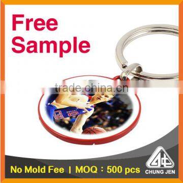 Free Sample_advertising Printed Basketball Souvenir Oem Key Holder photo-5