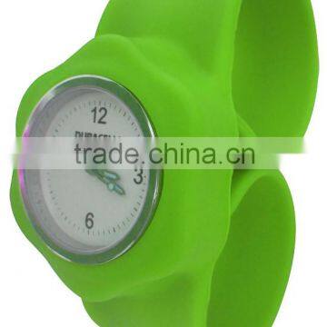Digital Clock Slap Watch in Stars Silicone Bracelet Watches photo-3