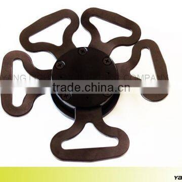 Taiwan Manufacturer Made Multi Points Harness Aluminium 7075 T6 With Five Curved Tang Safety Seat Belt Buckle photo-2