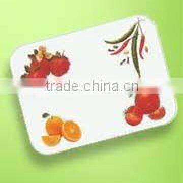 new design tempered glass chopping board with FDA certification