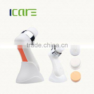 3 in 1 Facial cleaner with facial cleansing brush and body cleansing brush