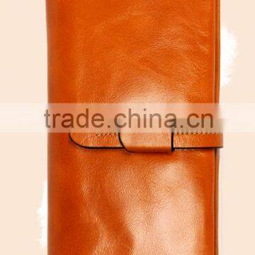 Top quality pu leather woman's wallet purse Manufacturer