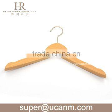 HRB-012N wooden hanger with notches