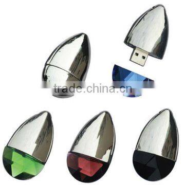 Custom U-disk, Kitkat USB flash disk, gemstone pendant USB flash drives