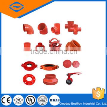 300lb ductile iron grooved pipe fittings